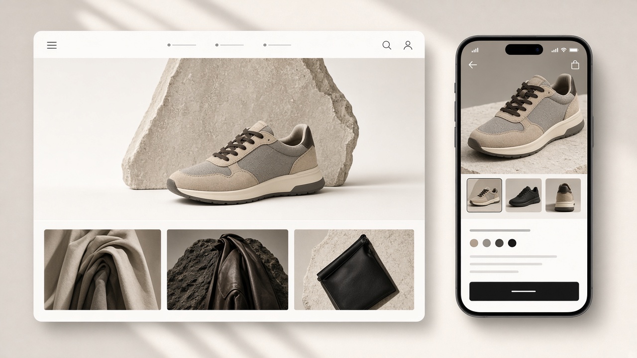 Apparel storefront composed for a DEVDIY Ariella migration